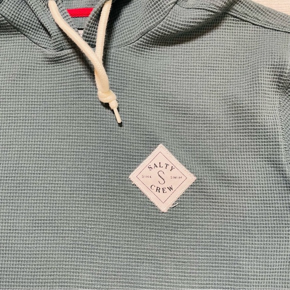 Salty Crew Tippet Thermal Waffle Hoodie - Picture 3 of 10